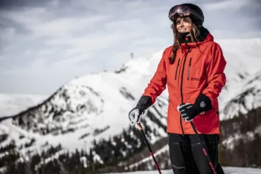 Heli Ski -naisten hanskat (Black/Off White)-Hestra Online