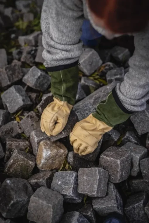 Gardener's Gauntlet puutarhahanska, keltainen-Hestra Job Outlet