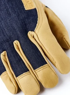 Hestra Job Kobolt Denim Indigo Työkäsine New