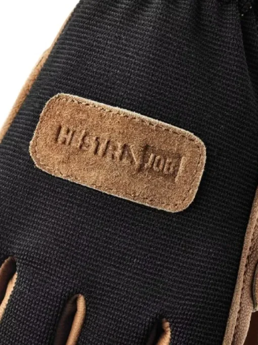 Hestra Job Sierra Tan työhanska, musta Hot