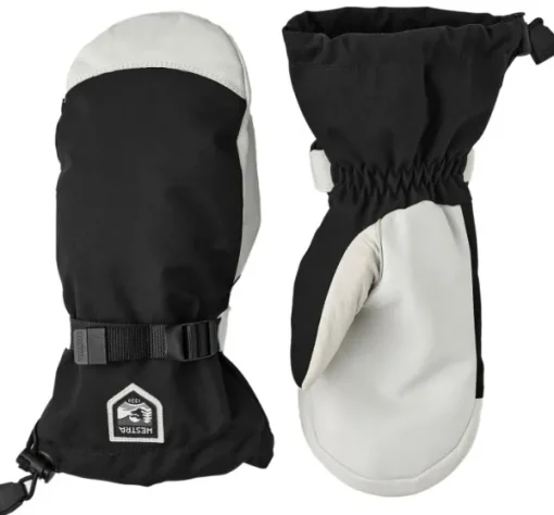 Kebnekaise Mountain Wool Mitt kintaat, musta-Hestra Online