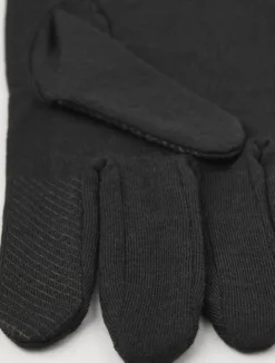 Merino Wool Liner Long pitkävartiset aluskäsineet, musta-Hestra Discount