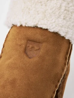 Sheepskin Mitt naisten nahkakintaat, ruskea-Hestra Outlet