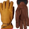 Hestra Wakayama 5 finger nahkahanskat, unisex, ruskea Best