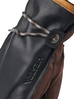 Hestra Wakayama 5 finger nahkahanskat, unisex, tummansininen/ruskea Sale