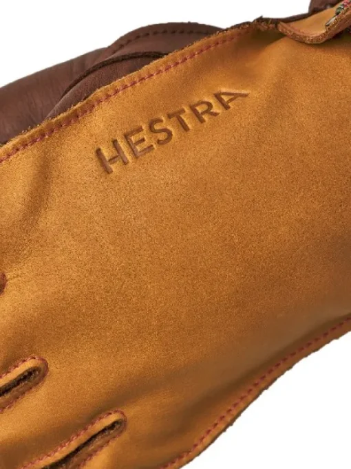 Hestra Wakayama 5 finger nahkahanskat, unisex, ruskea Best