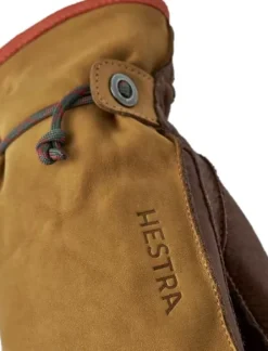Wakayama Mitt nahkakintaat, unisex, ruskea-Hestra Outlet