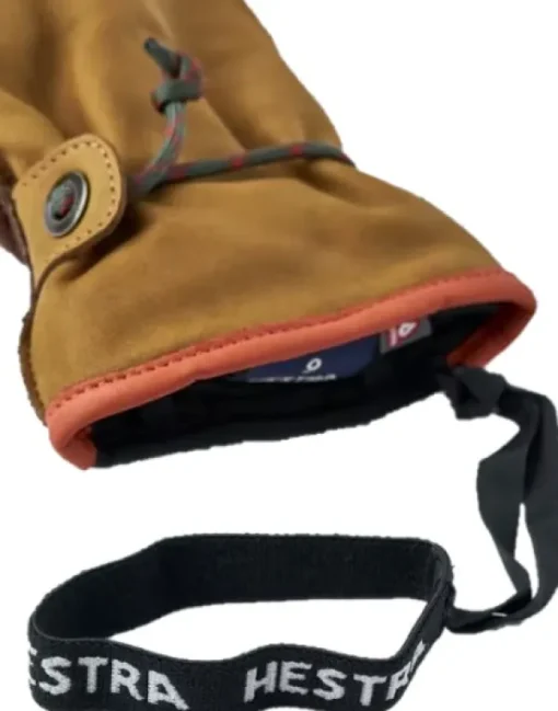 Wakayama Mitt nahkakintaat, unisex, ruskea-Hestra Outlet