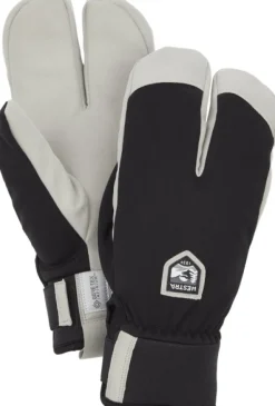 Hestra Windstopper Wool Terry Split -hanskat (Black) Best