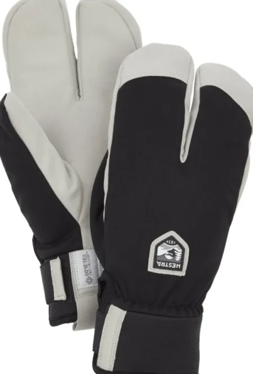 Hestra Windstopper Wool Terry Split -hanskat (Black) Best