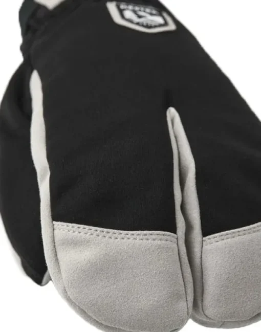 Hestra Windstopper Wool Terry Split -hanskat (Black) Best