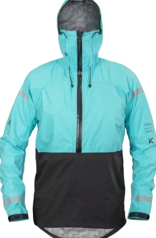 Hiko Ramble Cag melontatakki, Coral Blue-Hiko Sport New