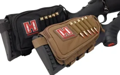 ® Gun Cheek Piece -patruunatasku, musta, oikeakätinen-Hornady Fashion