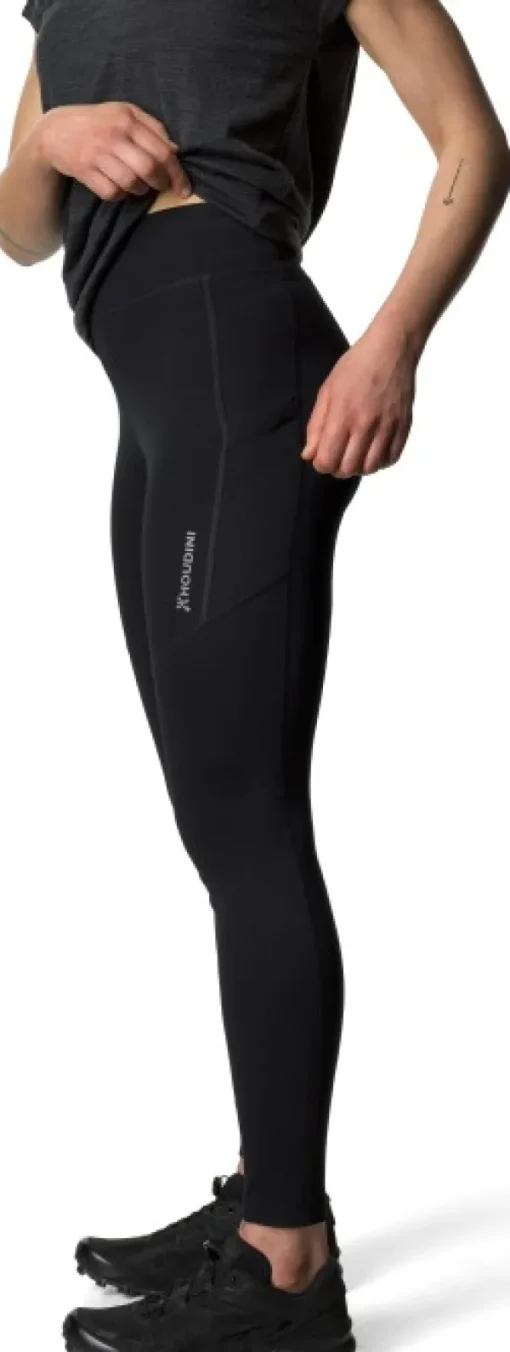 Adventure Tights naisten trikoot, musta-Houdini Hot