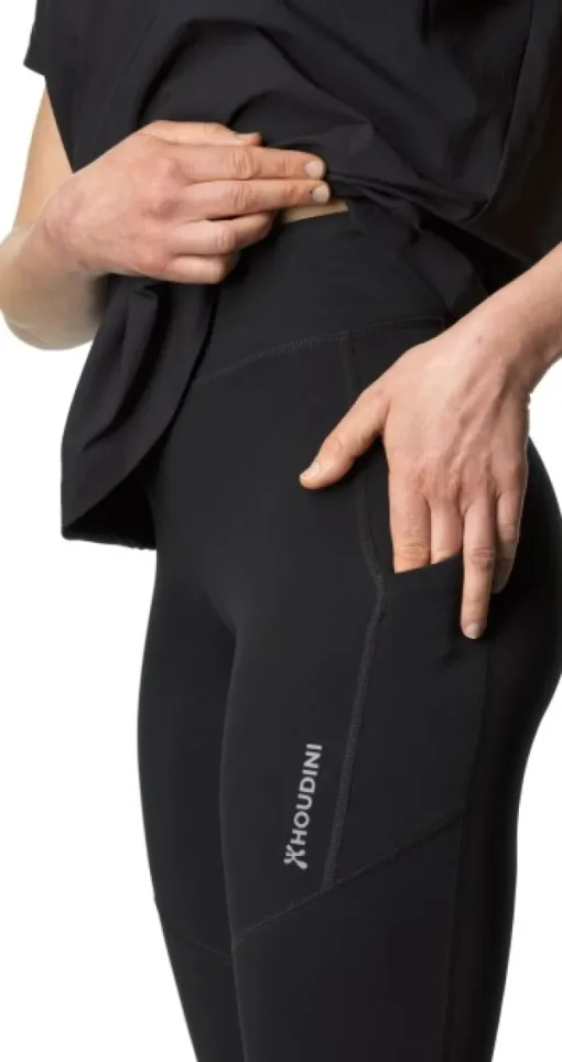 Adventure Tights naisten trikoot, musta-Houdini Hot