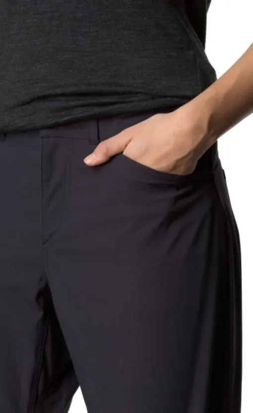 Houdini Dock Pants naisten vapaa-ajan housut, musta Sale