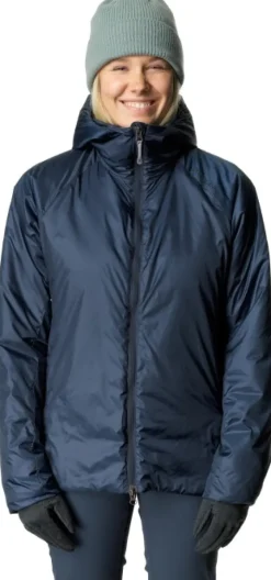 Houdini Dunfri Jacket naisten toppatakki, Deep Sea Blue Best