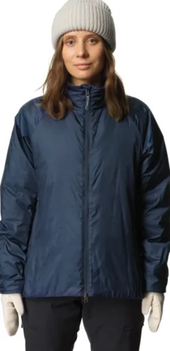 Houdini Dunfri Jacket naisten toppatakki, Deep Sea Blue New