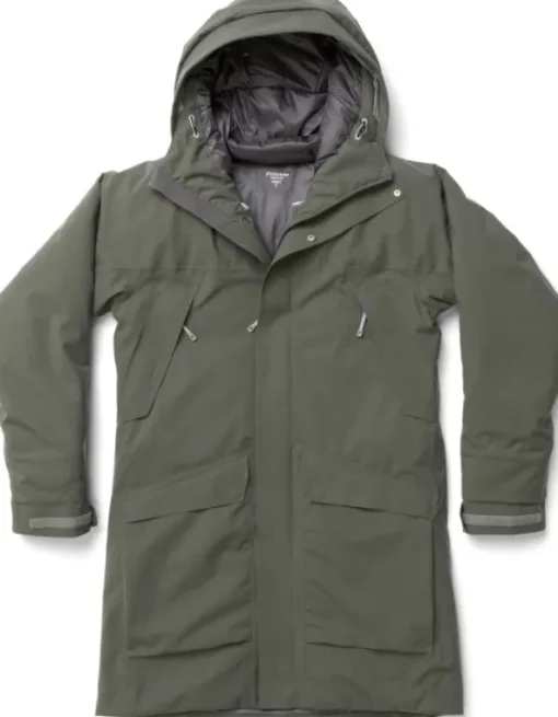 Fall in Parka naisten kuoritakki, vihreä-Houdini Clearance