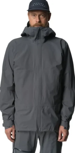 Houdini M's BFF Jacket Thunder Gray Outlet