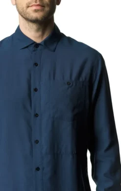 Houdini M's Tree Longsleeve Shirt Big Blue Light Clearance