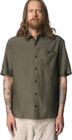 Houdini M's Tree Shortsleeve Shirt Dawn Green Fashion