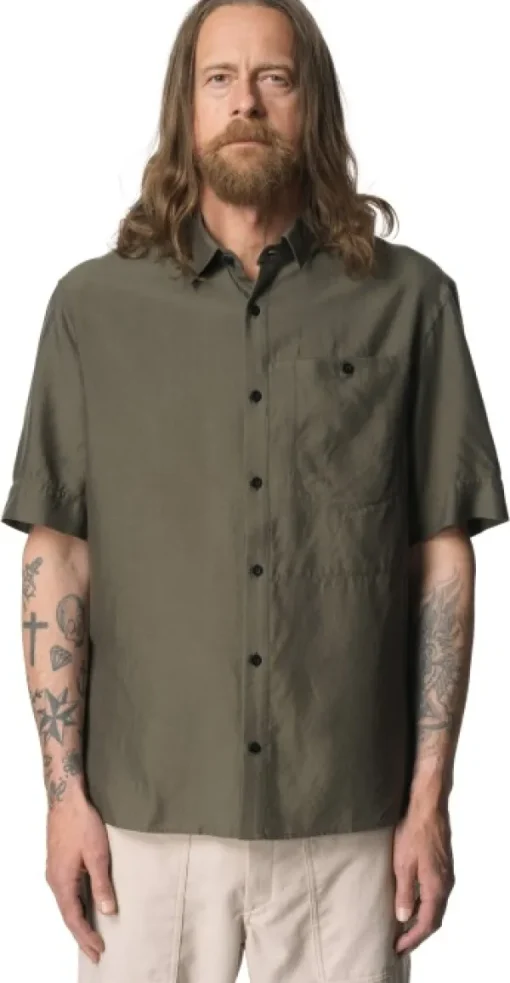 Houdini M's Tree Shortsleeve Shirt Dawn Green Fashion