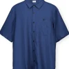 Houdini M's Tree Shortsleeve Shirt Big Blue Light Discount