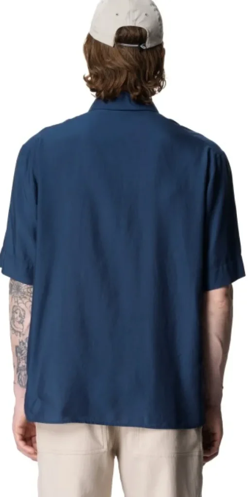 Houdini M's Tree Shortsleeve Shirt Big Blue Light Discount