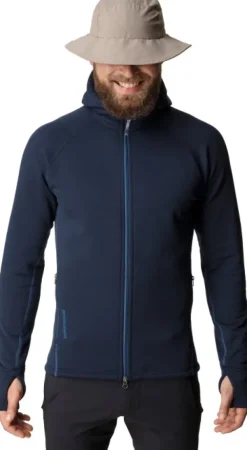 Power Houdi fleecetakki, Blue Illusion-Houdini Clearance