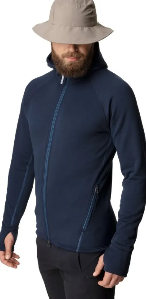 Power Houdi fleecetakki, Blue Illusion-Houdini Clearance