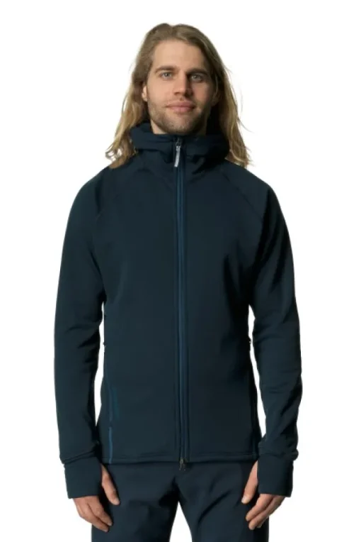 Power Houdi fleecetakki, Blue Illusion-Houdini Clearance