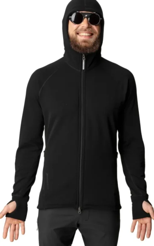 Houdini Power Houdi fleecetakki, True Black/True Black Online