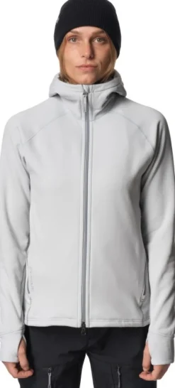 Power Houdi naisten takki, Glacier Gray-Houdini Hot