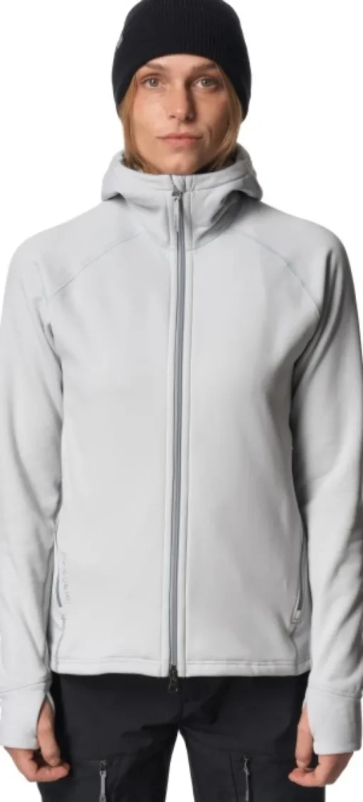 Power Houdi naisten takki, Glacier Gray-Houdini Hot