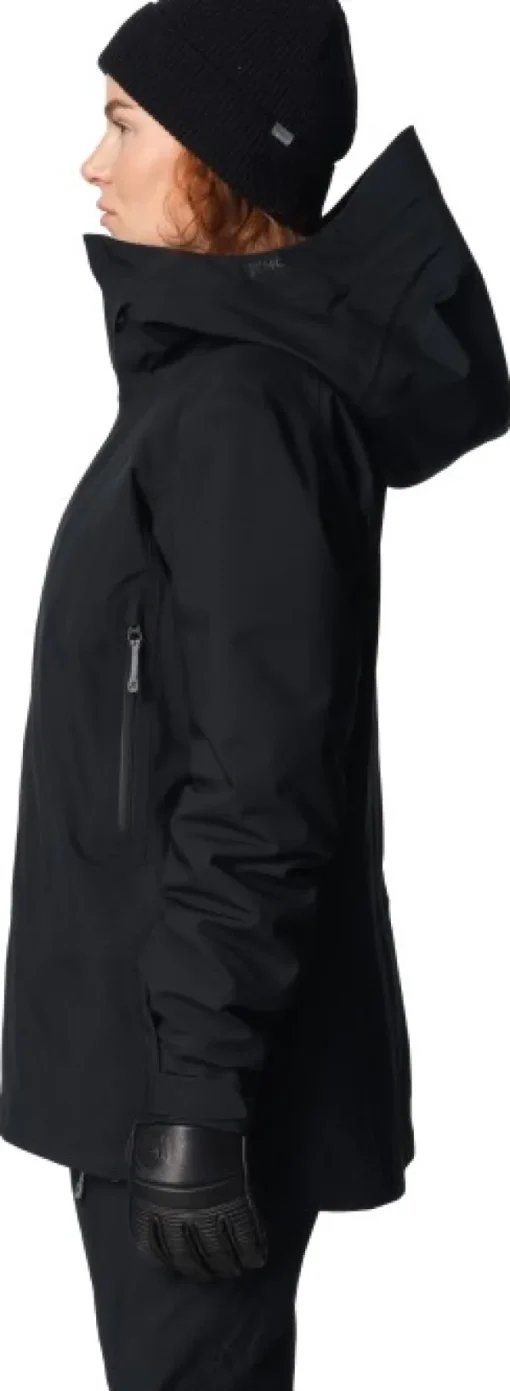 Houdini Ride Jacket naisten kuoritakki, True Black Outlet