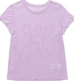 Tree Message Tee naisten t-paita, liila-Houdini Online