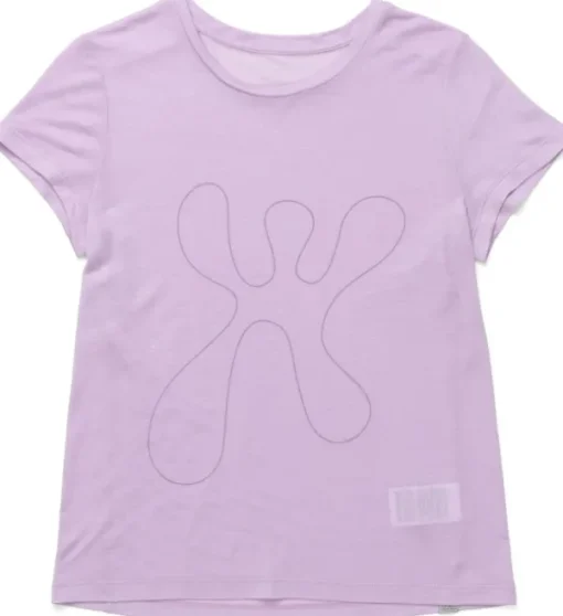 Tree Message Tee naisten t-paita, liila-Houdini Online