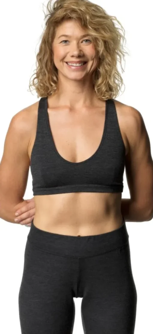 Houdini Wander Bra True Black Clearance