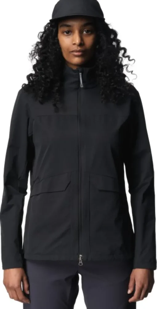 W's Go Jacket True Black-Houdini New