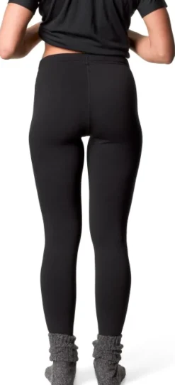 W's Long Power Tights True Black-Houdini New