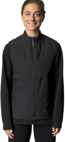 Houdini W's Pace Hybrid Vest True Black Online