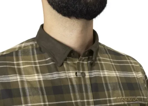 Härkila Aivak L/S Shirt flanellipaita, ruskea Online