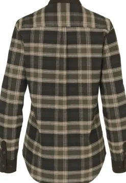 Aivak L/S Shirt naisten flanellipaita, Olive-Härkila Best