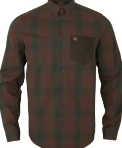 Akkan Shirt kauluspaita, Burgundy-Härkila New