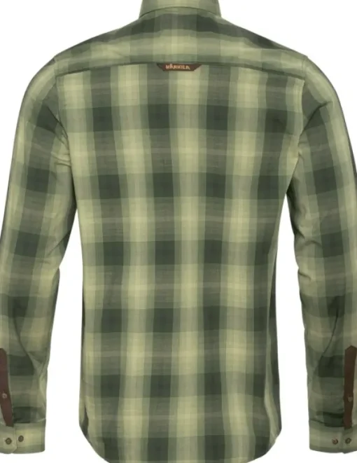 Härkila Akkan Shirt kauluspaita, Duffel Green Clearance