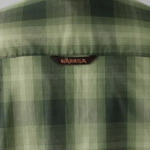 Härkila Akkan Shirt kauluspaita, Duffel Green Clearance