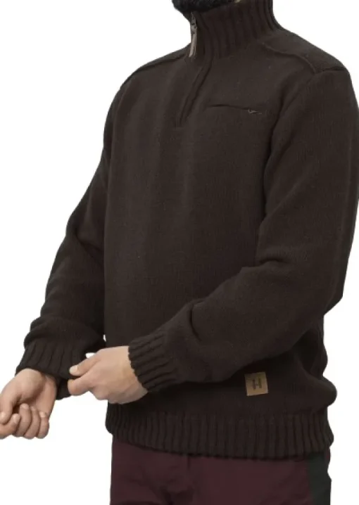 Annaboda 2.0 HSP Knit Pullover neulepusero, tummanruskea-Härkila New
