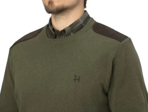 Härkila Arran Pullover villapusero, oliivinvihreä Best