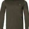 Base All Season L/S Shirt kerrastopaita, Willow Green-Härkila Hot